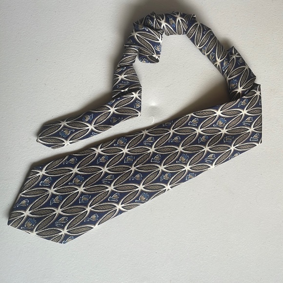 Vintage Moore’s  silk Floral tie - Picture 3 of 8